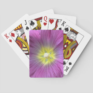 Jeu De Cartes Pink Flower Photo Classique Jouer Cartes