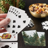 Jeu De Cartes Pins sur une face rocheuse (In Situ)