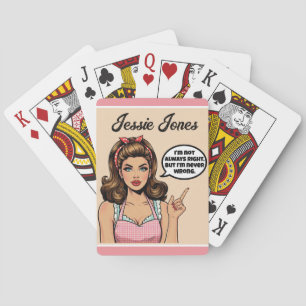 Jeu De Cartes Pinup rétro_ Pas mal