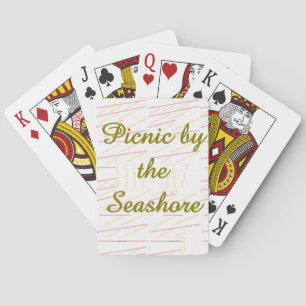 Jeu De Cartes Pique-nique au bord de la mer