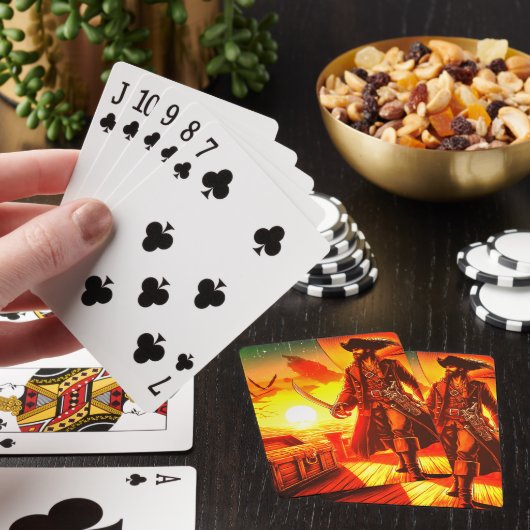 Jeu De Cartes Pirate (In Situ)