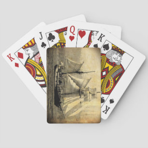 Jeu De Cartes Pirate bateau en détresse jouer aux cartes