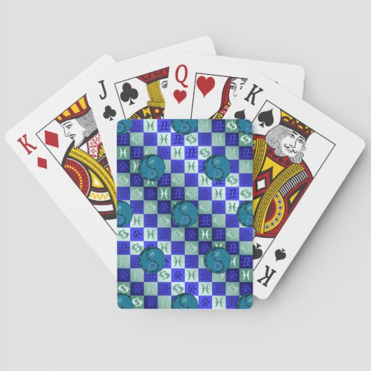 Jeu De Cartes Pisces & Water Ox (dos)