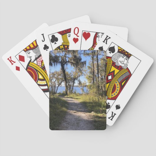 Jeu De Cartes Piste au bord de la rivière (dos)