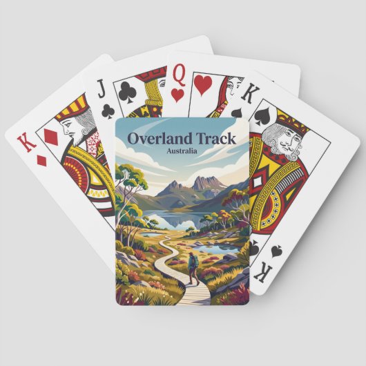Jeu De Cartes Piste Overland Australie (dos)