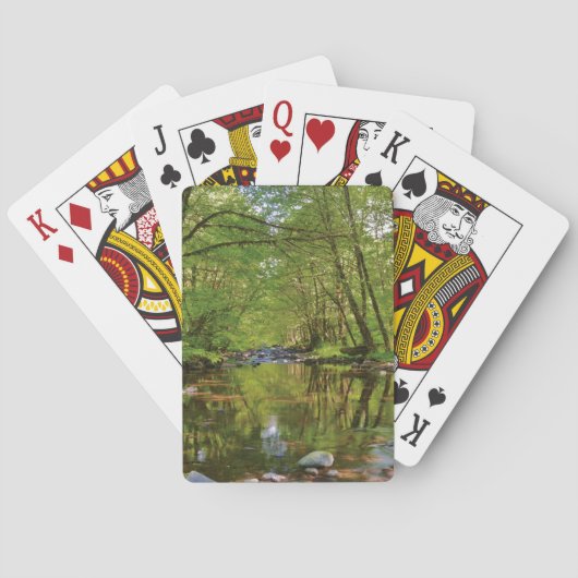 Jeu De Cartes Pittoresque de la rivière Wilson (dos)