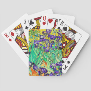 Jeu De Cartes PixDezines van gogh iris à barbe violet / st. remy