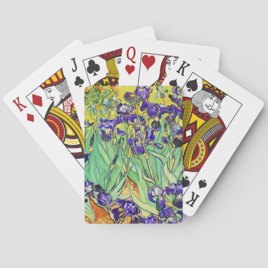 Jeu De Cartes PixDezines van gogh iris barbu violet / st. remy (dos)