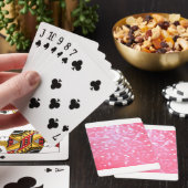 Jeu De Cartes Pixel rose étincelle (In Situ)