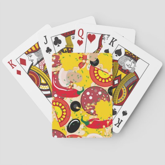 Jeu De Cartes Pizza (dos)
