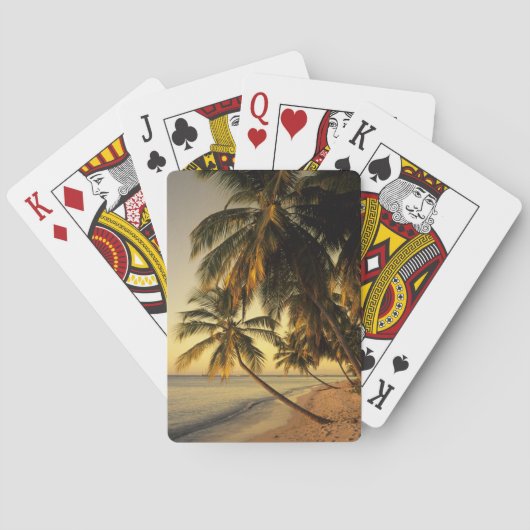 Jeu De Cartes Plage au coucher du soleil, Trinité (dos)