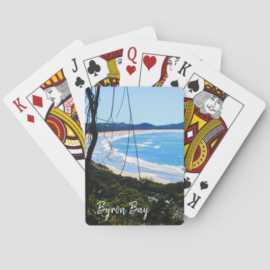 Jeu De Cartes plage de byron bay (dos)