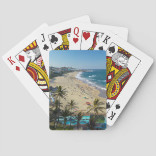 Jeu De Cartes Plage De Margate, Côte Sud, Kwazulu-Natal