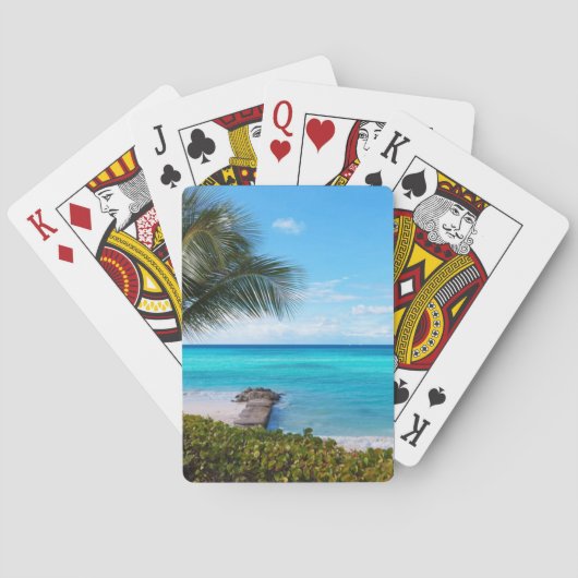 Jeu De Cartes Plage des Caraïbes (dos)