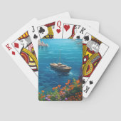 Jeu De Cartes Plage en Grèce (dos)