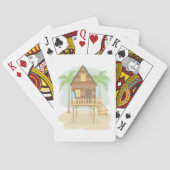 Jeu De Cartes Plage House Jouer Cartes (dos)