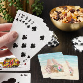 Jeu De Cartes Plage Jouer des cartes avec beauté bain (In Situ)