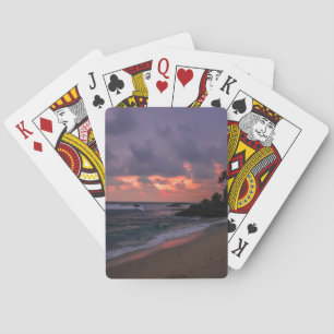 Jeu De Cartes Plage romantique à Dusk