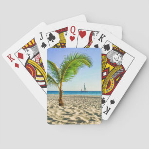 Jeu De Cartes Plages tropicales   Bateau, Palmier, Aruba
