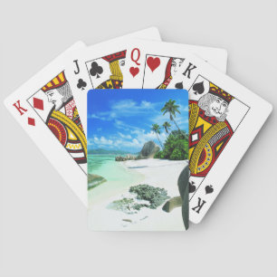 Jeu De Cartes Plages tropicales L'île de La Digue