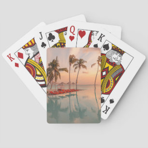 Jeu De Cartes Plages tropicales   Maldives Tropical Beach & Pool
