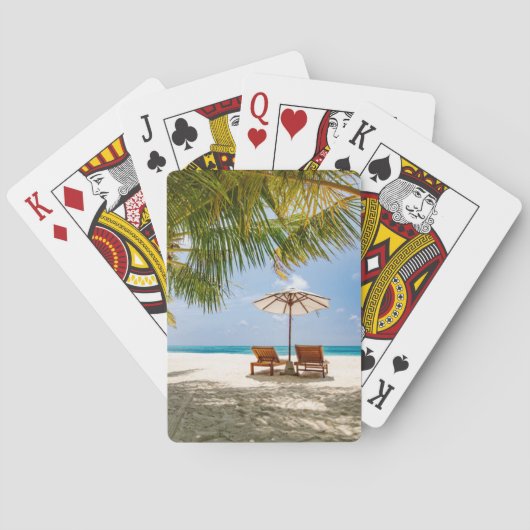 Jeu De Cartes Plages tropicales | Plage République Dominicaine (dos)