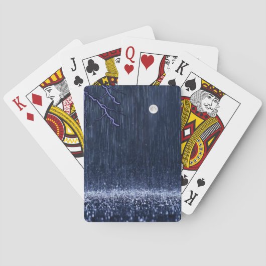 Jeu De Cartes Plain Playing Card Deck (dos)