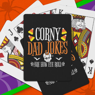 Jeu De Cartes Plaisanterie Roll d'oeil Halloween Corny Papa plai