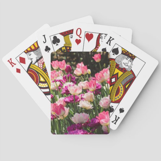 Jeu De Cartes Plaisir rose et violet (dos)