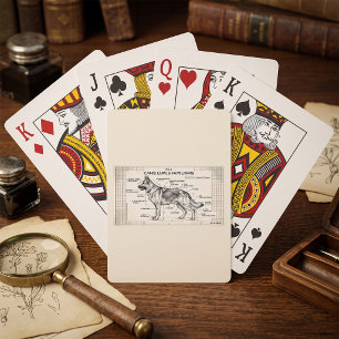 Jeu De Cartes Plan de chien berger allemand
