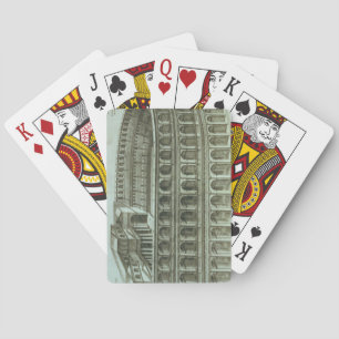 Jeu De Cartes Plan du Théâtre de Marcellus, Rome, 1558