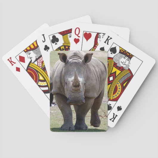 Jeu De Cartes Planche de cartes Rhino (dos)