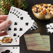 Jeu De Cartes Plancher en bois (In Situ)