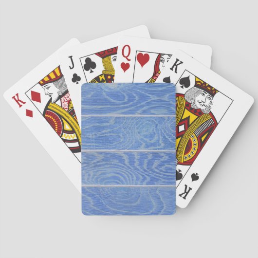 Jeu De Cartes Plancher en bois (dos)