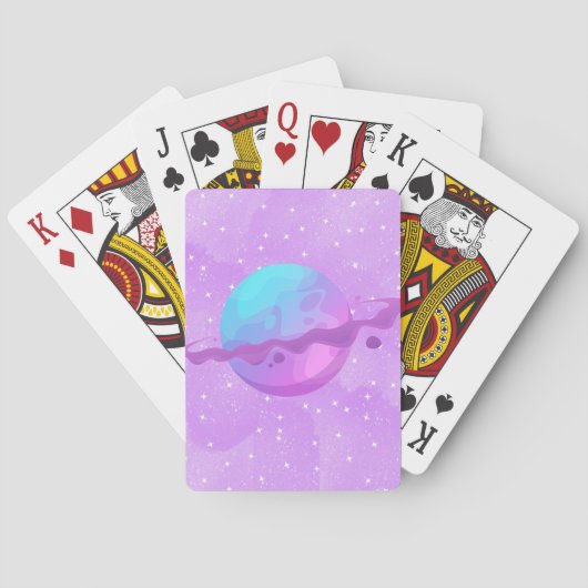 Jeu De Cartes Planète pourpre (dos)
