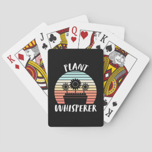 Jeu De Cartes Plante Whisperer Retro Vintage