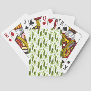 Jeu De Cartes Plantes de petits pois feuilles rond légumes alime