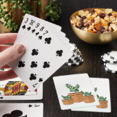 Jeu De Cartes Plantes pointillés (In Situ)