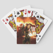 Jeu De Cartes Plate-forme de cobra d'AOC (dos)