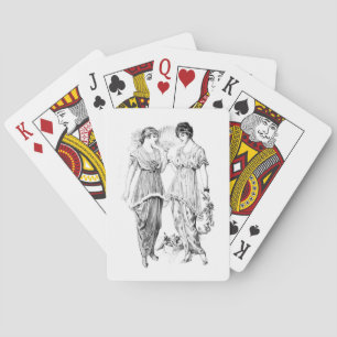 Jeu De Cartes Plate-forme Vintage très Cool pour femmes de jouer