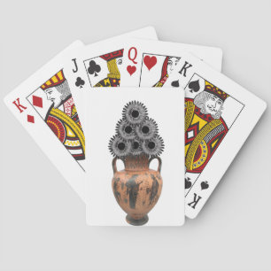 Jeu De Cartes Plateau de cartes de jeu floral