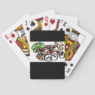 Jeu De Cartes plateau de service