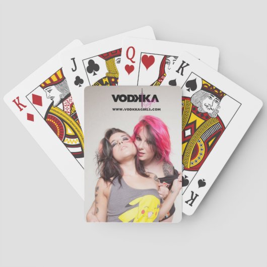 Jeu De Cartes Play with the Vodkka Girls (dos)