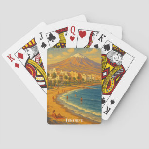 Jeu De Cartes Playa de las Américas, Vintage voyage de Tenerife