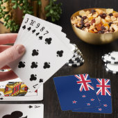 Jeu De Cartes Playing Cards with flag of New Zealand (In Situ)