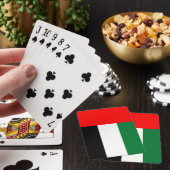 Jeu De Cartes Playing Cards with flag of UAE (In Situ)