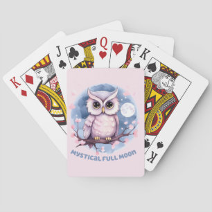 Jeu De Cartes Pleine lune Mystique - Pastel Purple Night Sky - H