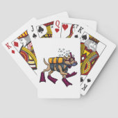 Jeu De Cartes Plongée Scuba Chien Jouer Des Cartes (dos)