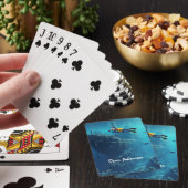 Jeu De Cartes Plongée sous-marine sur l'épave ancienne personnal (In Situ)