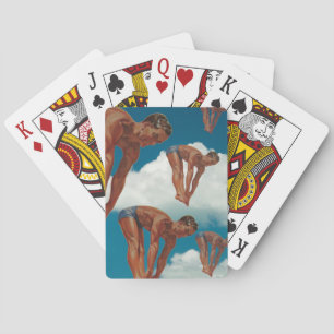 Jeu De Cartes Plongeurs du ciel ou plongeurs aquatiques